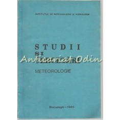 Studii Si Cercetari. Meteorologie - 1986