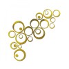 Set Oglinzi Design Modern - Oglinzi Decorative Acrilice GOLD - MyStyle&reg; Luxury Home 24 bucati/set