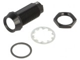 Lampa de control LED alb rece 24-28V DC &Oslash;12,7mm IP67