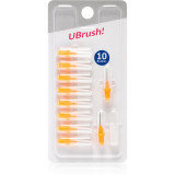 Cumpara ieftin Herbadent UBrush! perii de rezerva interdentare 0,8 mm Orange 10 buc