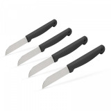 Set cuțite de bucătărie negre - 4 piese, Family Pound