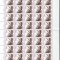 Estonia 1995 50 x Europa CEPT Peace &amp; freedom in fold block Mi.254 MNH CA.029