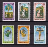 Anguilla 1974 - Pasti, picturi, arta, religie, serie neuzata