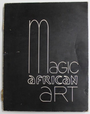 MAGIC AFRICAN ART at HENRI A. KAMER GALLERY , EXIBISION NOVEMBER 1971 foto