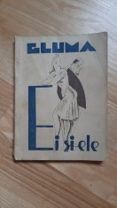 Gluma . EI SI ELE . Pagini de antologie universala (editie interbelica) ilustratii de Ion Anestin foto