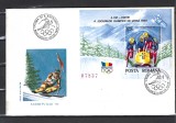 ROMANIA 1992 - A XVI-A EDITIE A J.O.DE IARNA "ALBERTVILLE", FDC - LP 1276