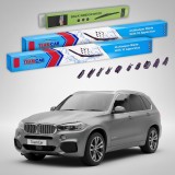 Cumpara ieftin Ștergătoare BMW X5 (F15), X5 M (F85) 2013-2018 | Set Față și Spate Flat Premium &ndash; TeamCar&reg;