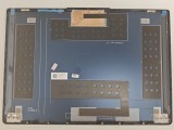 Capac Display Laptop, Lenovo, IdeaPad Slim 5 16AHP9 Type 83DD, 5CB1N54892, AM932000111, AL_BRK_L, AL_BRK_R, pentru ecran OLED si IR Camera, albastru