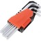 Set Chei Imbus Sferic 10 Bucăți Oțel Crom-Vanadium