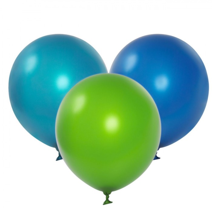 Set Baloane Petrecere, Simple, 10 Bucăți, Multicolor, 23 cm, Latex