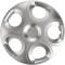 Capace roti auto Matrix 4buc - Argintiu - 15&#039;&#039; Garage AutoRide