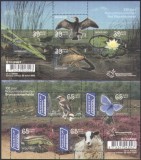 Olanda 2005 - Fauna, animale, serie blocuri neuzate