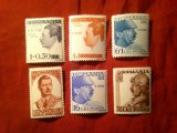 Serie Romania 1940 ,10 Ani Incoronarea Carol II , 6 valori