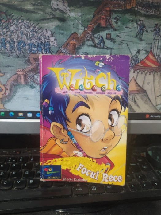 Focul rece, Lene Kaaberbol, seria Witch, Egmont, 2002, 013