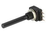 Potentiometru axial 500&Omega; 200mW THT 6mm plastic