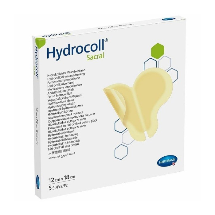 Pansamente Hydrocoll sacral Hartmann, 12 x 18 cm, 5 buc