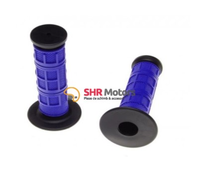 Set mansoane off road negru cu albastru foto