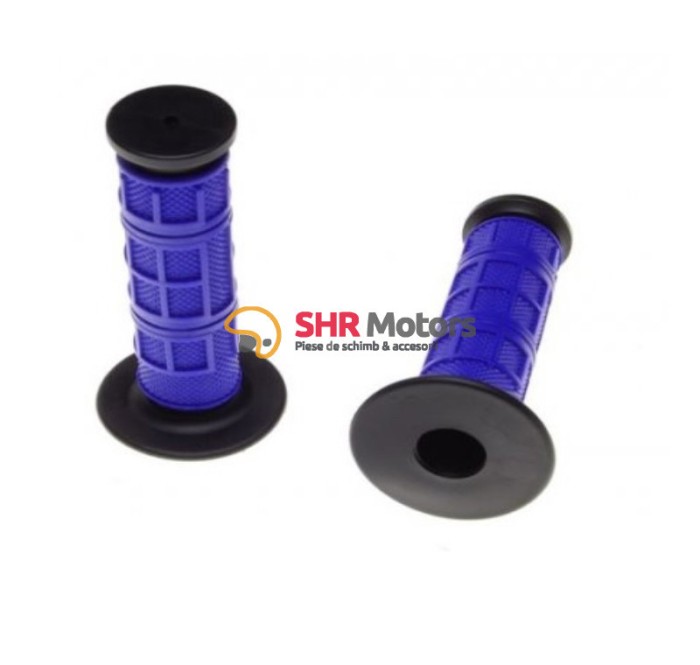 Set mansoane off road negru cu albastru