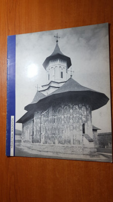 manastirea moldovita - din anul 1965 - directia monumentelor istorice foto