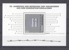 Germany Bundes 1995 Concentration camps perf. sheet Mi.B32 MNH DA.207
