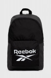 Cumpara ieftin Reebok Classic rucsac GP0148 culoarea negru, mare, cu imprimeu GP0148-BLK/BLK