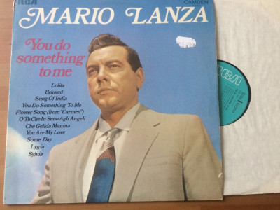 mario lanza You Do Something To Me disc vinyl lp muzica usoara musical pop VG+ foto