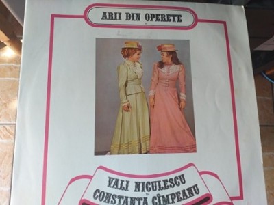AS - ARII DIN OPERETE - VALI NICULESCU SI CONSTANTA CIMPEANU (DISC VINIL, LP) foto