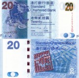 HONG KONG 20 dollars 2016 (SCB) UNC!!!