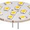 Bec LED G4 123&deg; 2W 12V alb cald 3000K 230lm Goobay 30586
