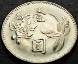 Cumpara ieftin Moneda exotica 1 NEW DOLLAR - TAIWAN, anul 1974 * cod 2520 = A.UNC, Europa