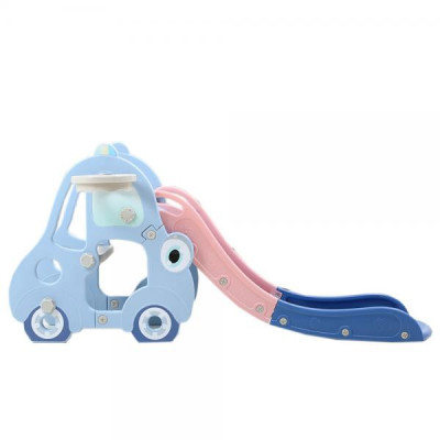 Tobogan MyKids masina cu cos de baschet OM002 Blue GreatGoods Plaything foto