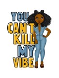 Cumpara ieftin Sticker decorativ You can&#039;t kill my vibe, Multicolor, 72 cm, 6066ST, Oem
