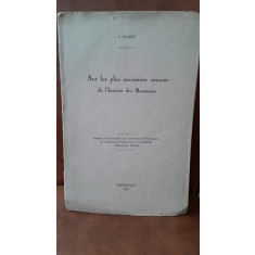 Sur les plus anciennes sources de l&#039;histoire des Roumains - L. Siadbei