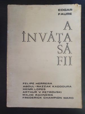 A INVATA SA FII - Edgar Faure foto