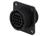 Conector circular soclu mamă PIN 14 fără contacte, TE Connectivity