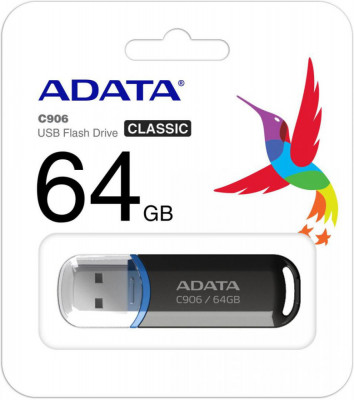 Memorie USB Flash Drive ADATA C906, 64GB, USB2.0 foto