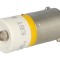 Lampă LED galbenă 24V BA9S