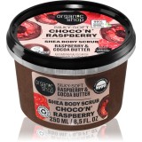 Organic Shop Choco'n'Raspberry exfoliant delicat pentru corp unt de shea 250 ml