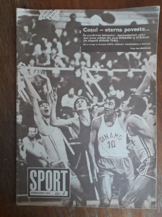 Revista Sport nr. 4 / 1974 / CSP