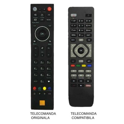 Telecomanda Telekom IPTV compatibila cu Orange (192-1) foto