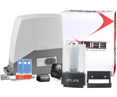 Kit automatizare poarta culisanta pre-programat, 400 Kg LIFE Acer, ACER400 SafetyGuard Surveillance foto