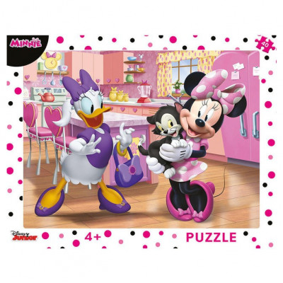 Puzzle cu rama - Minnie (40 piese) foto