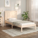 Cumpara ieftin Cadru pat fără saltea, 90x190 cm, lemn masiv de pin