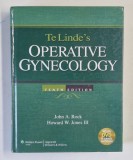 TE LINDE &#039;S OPERATIVE GYNECOLOGY by JOHN A . ROCK and HOWARD W. JONES III , 2008 , DVD INCLUS *