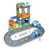 Set Constructie Statie Politie, 48 Piese, Multicolor, Oem