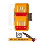 Set Freze Biax 8buc Carbură Tungsten Double Cut Prindere 6mm AKDL10801 &ndash; freze rotative pentru debavurare si prelucrare metal