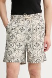 Les Deux pantaloni scurți din bumbac Harry culoarea bej, 1000109