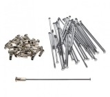 Set spite si nipluri roata spate, pentru roata 16&quot;, 121x3.2 mm, niplu 18mm Cod Produs: MX_NEW MZ6227C