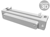 D-Sub 37-PIN Soclu Mamă 90&deg; THT UNC 4-40
