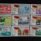 DDR-20 ANI DE LA INFRANGEREA FASCISMULUI-SERIE COMPLETA-NESTAMPILATE
